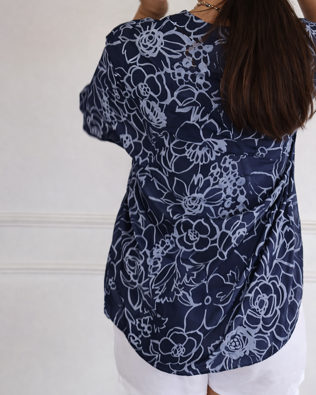 Camila | Elegant Bluse med Lomme