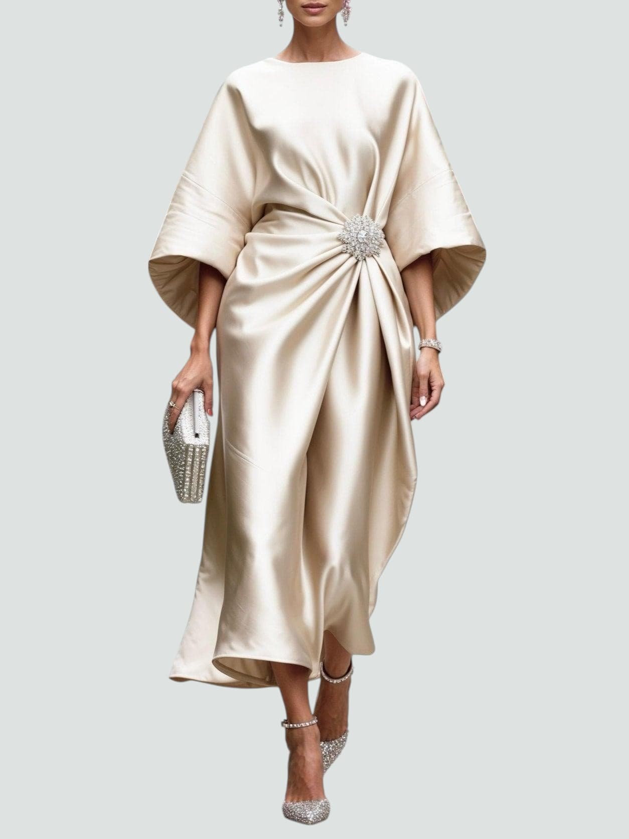Annalena™ | Elegant Lång Aftonklänning