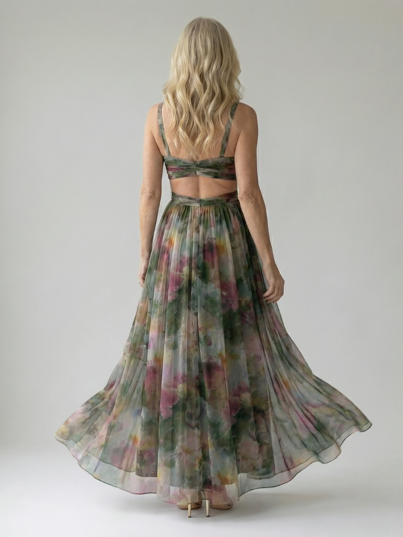 Isel | Soft Wrap Maxi Klänning