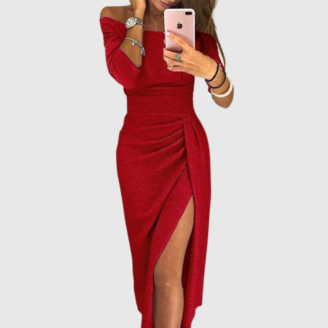 Eirian | Off-Shoulder Evening Gown