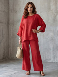 Prue | Oversized Tunika Vida Ben Byxset