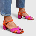 Vittorina | Komfortabla Chic Klack Sandaler