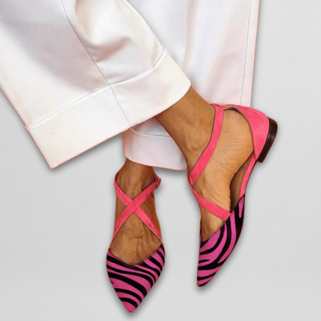 Elisa | Strappy Ballerina Flats