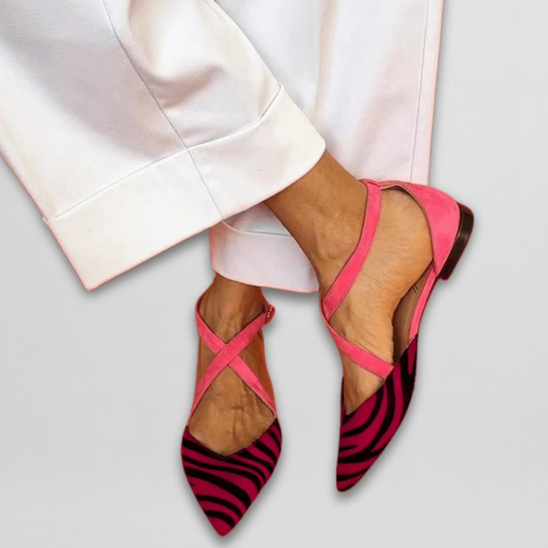 Elisa | Strapiga Ballerina Flats