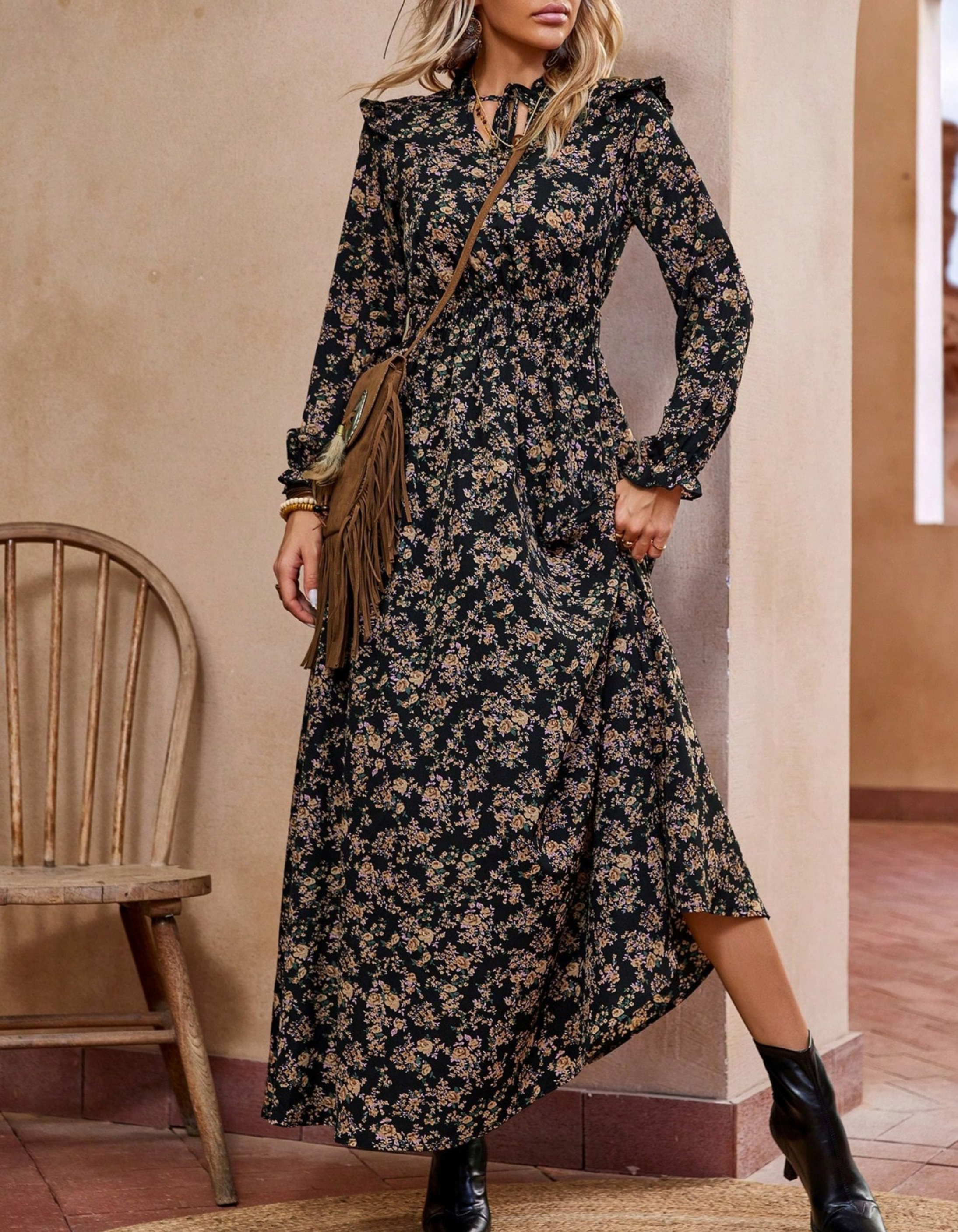 ADELA | Maxi kjole