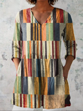 Chloe | Lang V-Hals Bluse