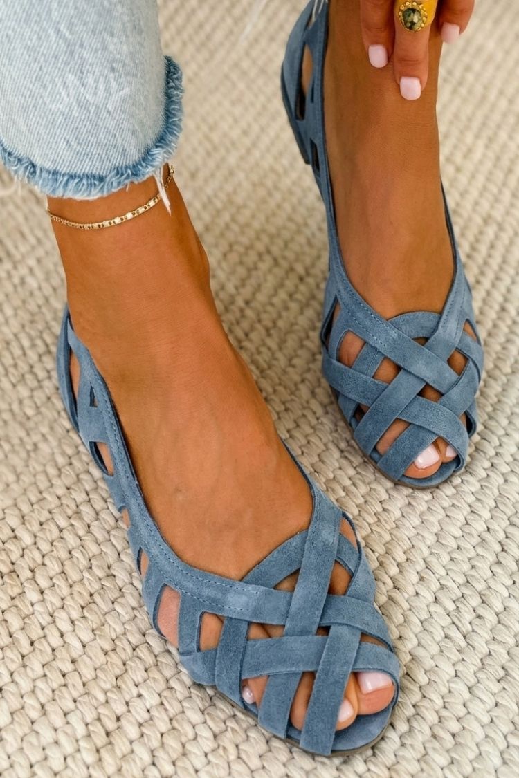 Azzurra | Flettede Sandaler Vivace