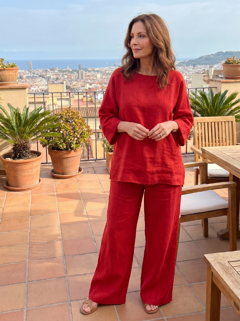Prue | Oversized Tunika Vida Ben Byxset