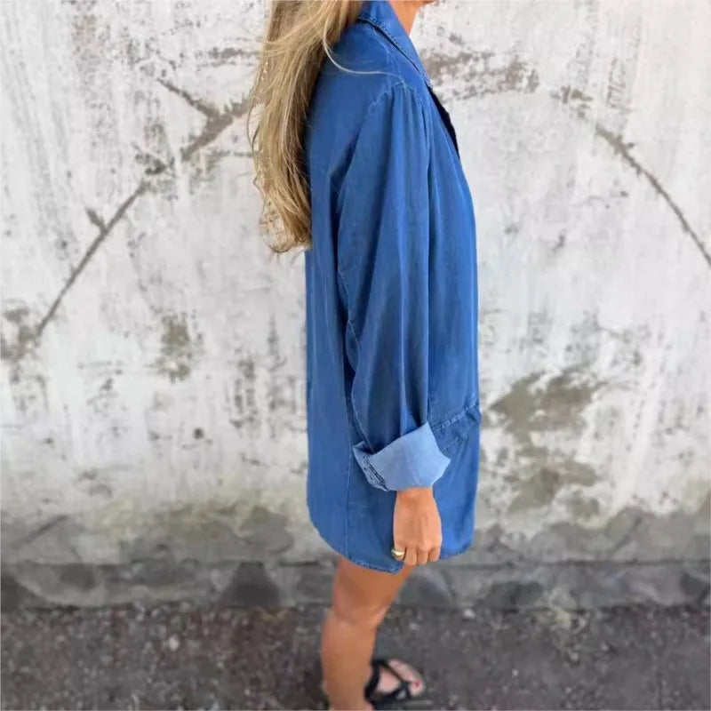 Sarah | Ukompliceret Denim Blazer