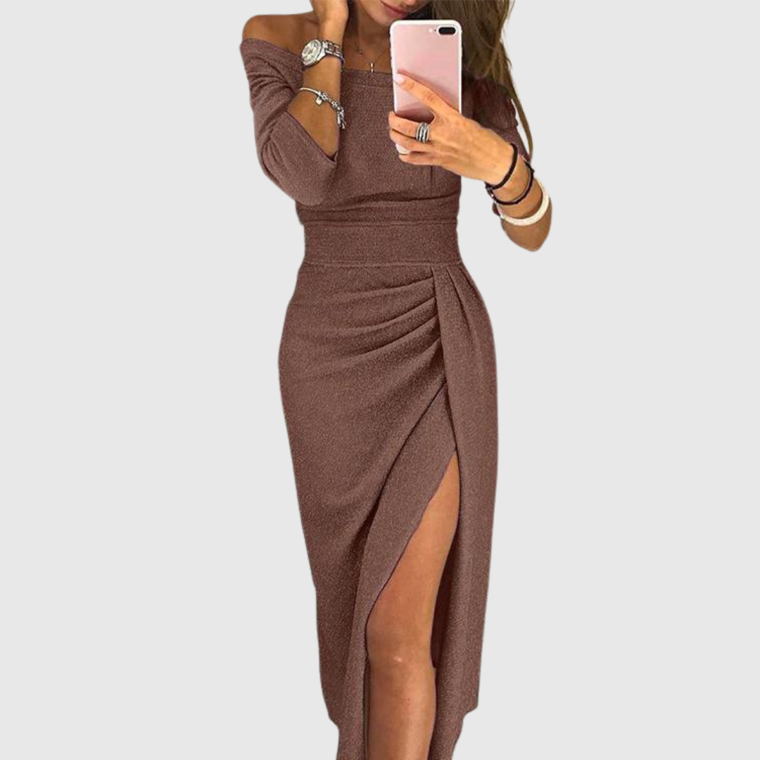 Eirian | Off-Shoulder Evening Gown