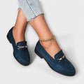 Noémie | Suede Slip-On Loafers