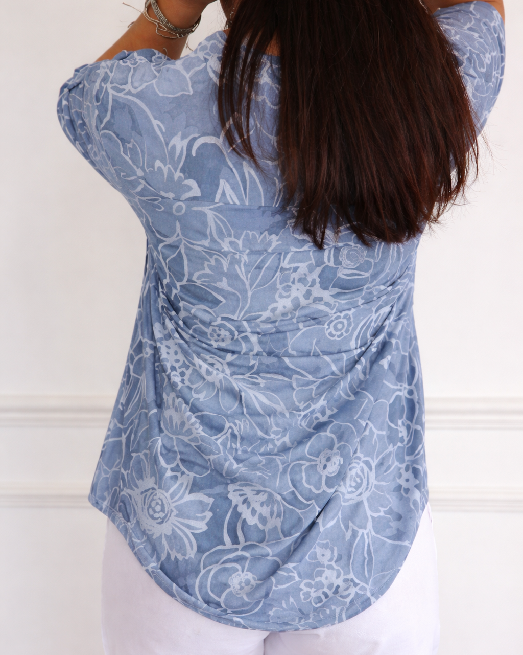 Camila | Elegant Blus med Ficka