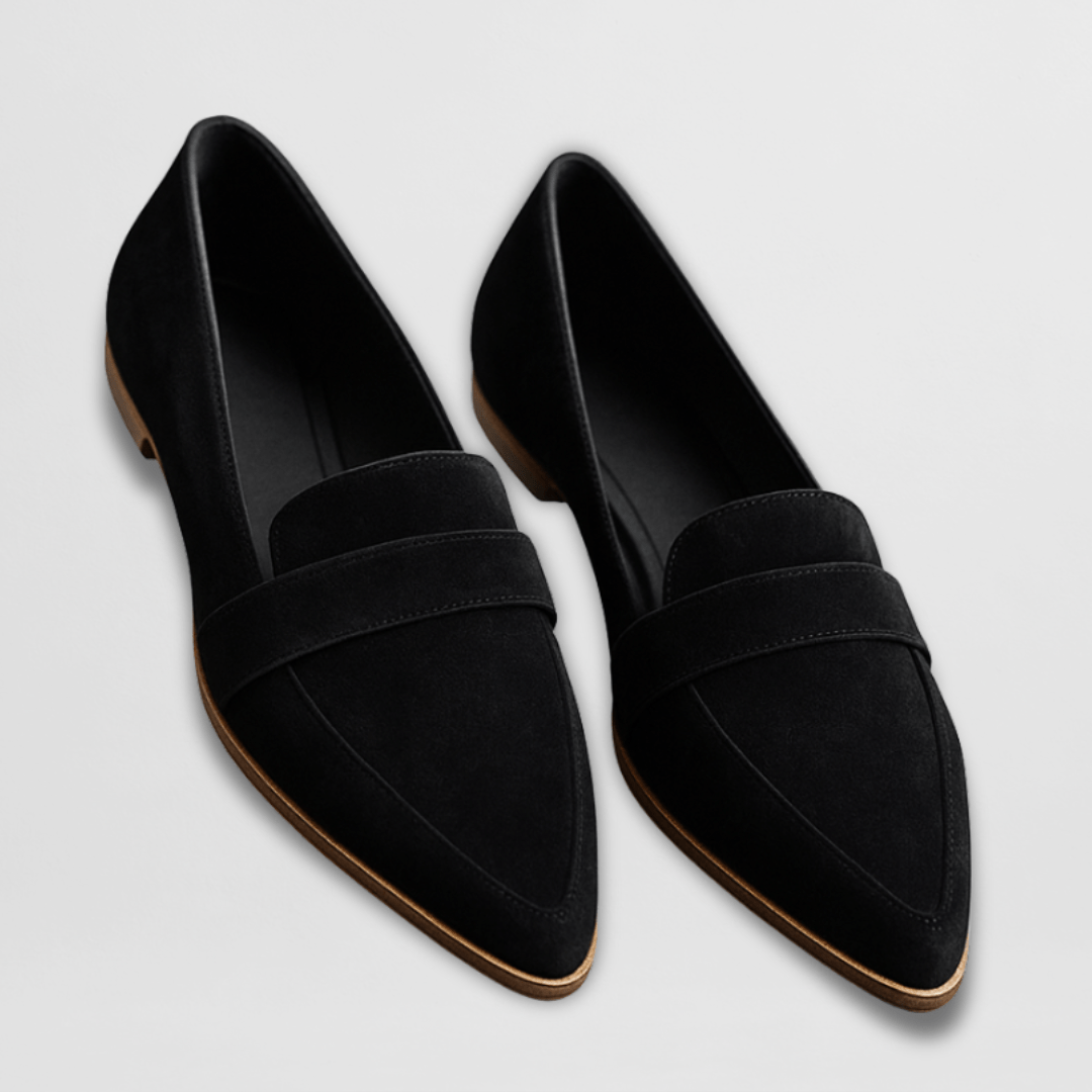 Helen | Mjuk Mocka Ortopediska Loafers
