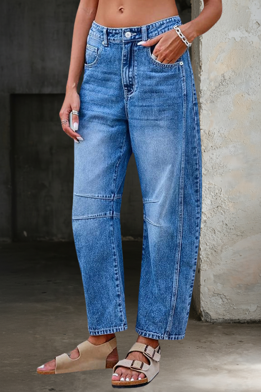 Linda | Utsvängda Casual Jeans