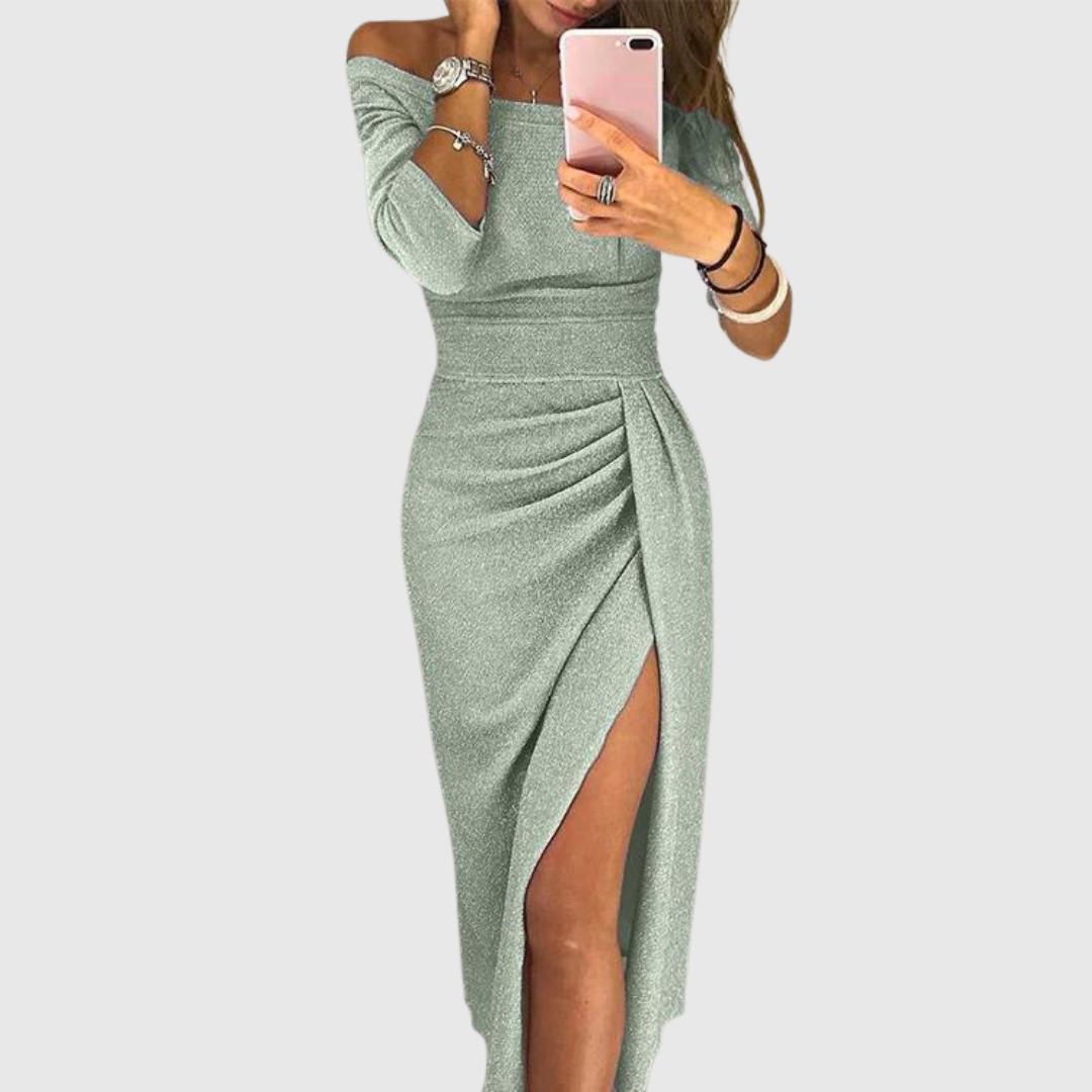 Eirian | Off-Shoulder Evening Gown