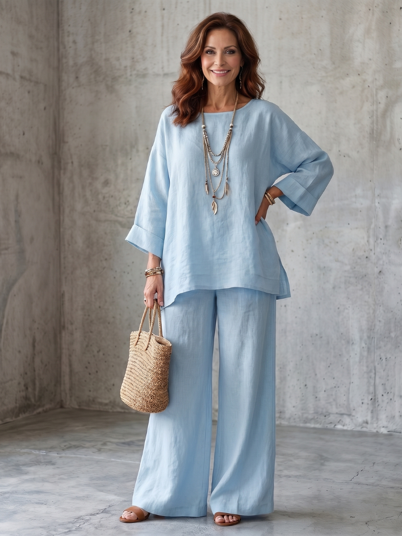 Prue | Oversized Tunika Vida Ben Byxset