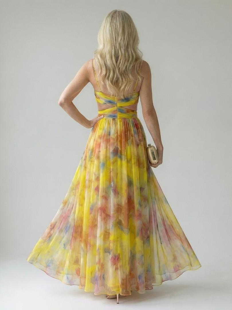 Isel™ Soft Wrap Maxi Klänning