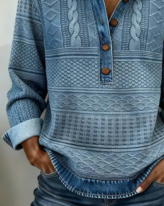 Riley | Stilren Krage Top