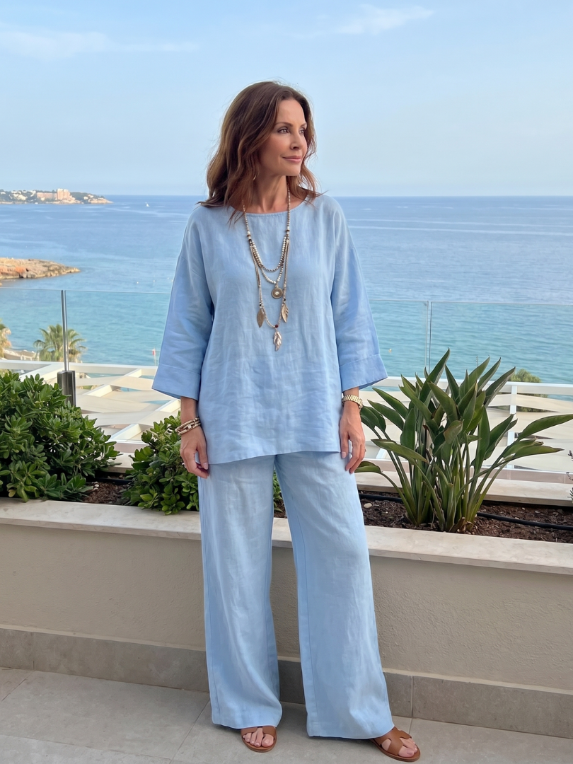 Prue | Oversized Tunika Vida Ben Byxset