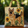 HANDSYDD VÄSKA - TYSK SCHÄFERHUND