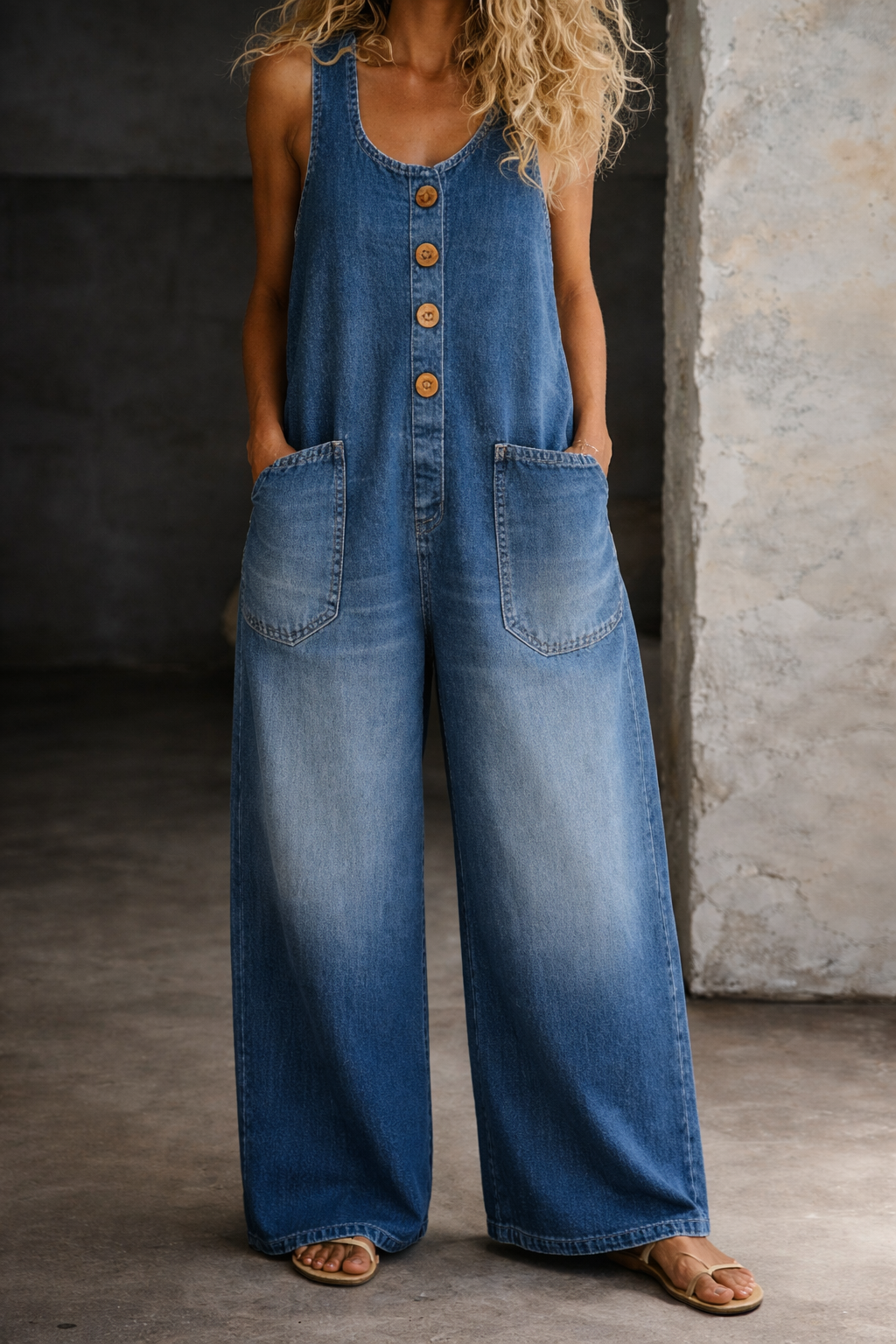 Saylor | Vintage Vasket Bomullsoveraller