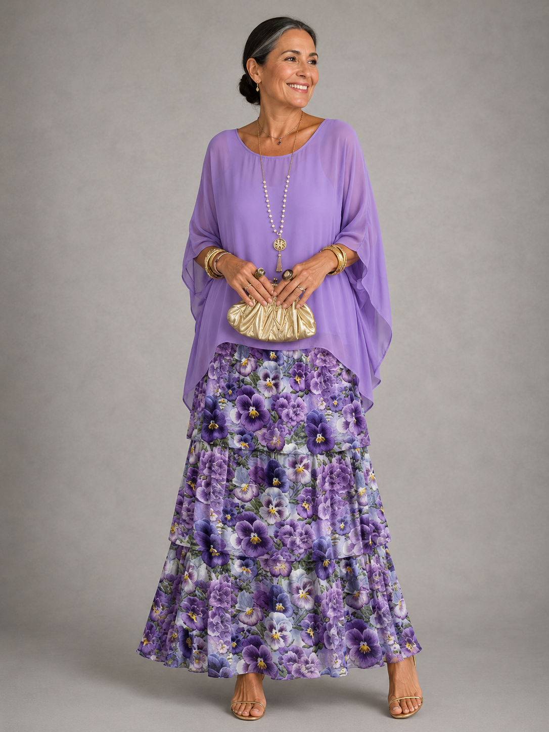LARA | Maxi klänning