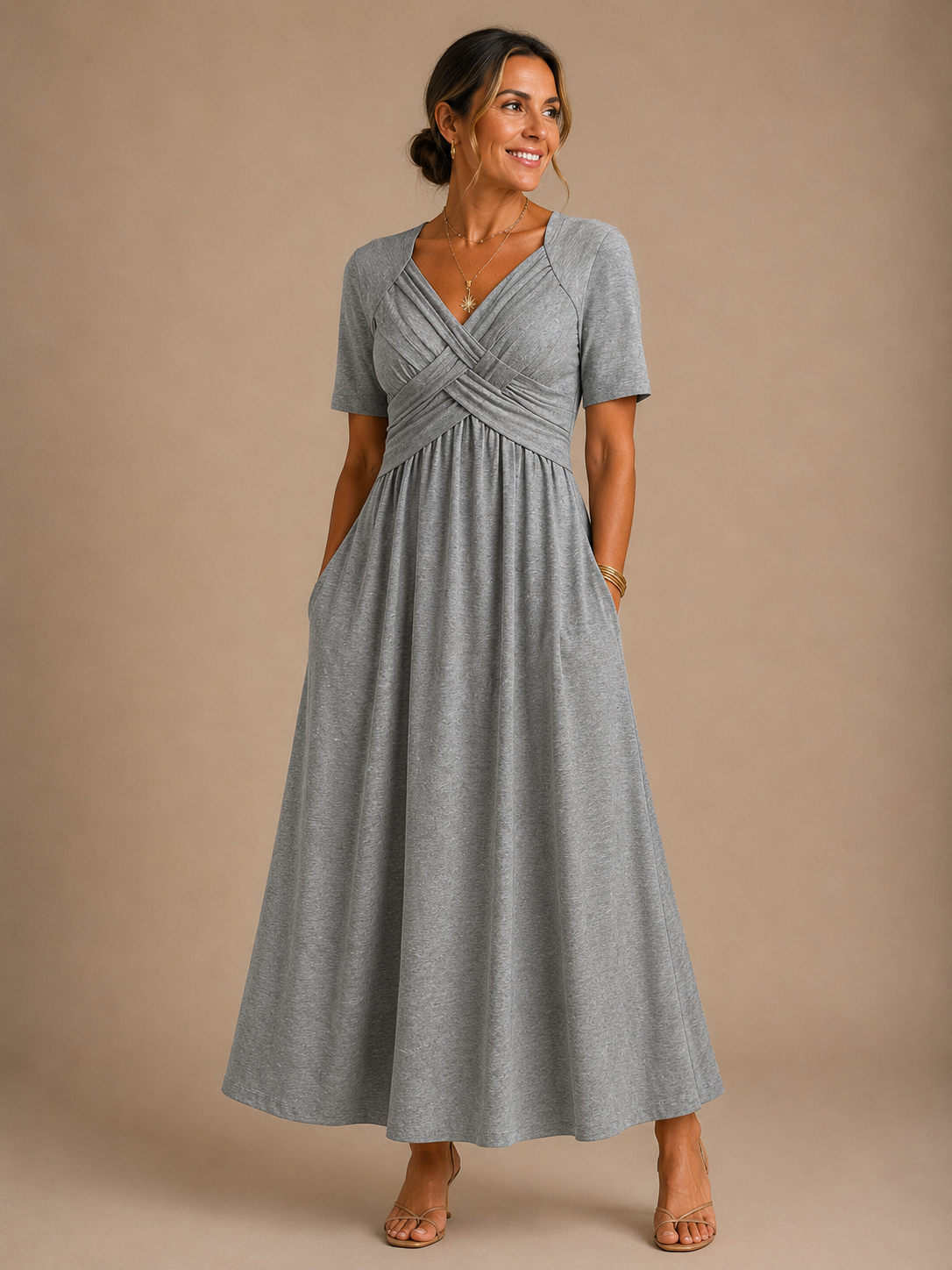 Angeli™ | Elegant Midiklänning