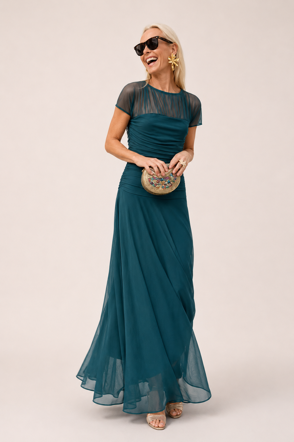 Lauren™ | Chiffon Klänning