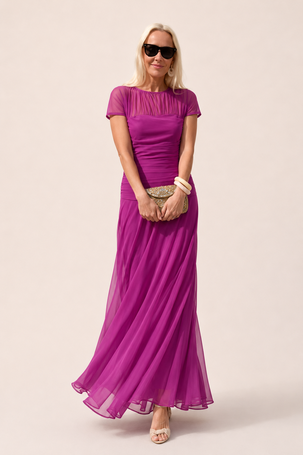 Lauren™ | Chiffon Klänning