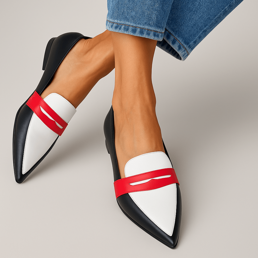 Chiara | Color Block Loafers