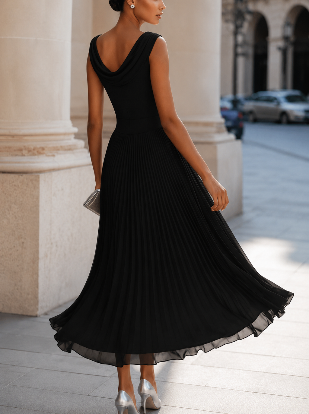 NATALIA | Midi kjole
