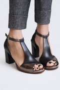 Lorenza | Sandaler med Geometrisk Klack