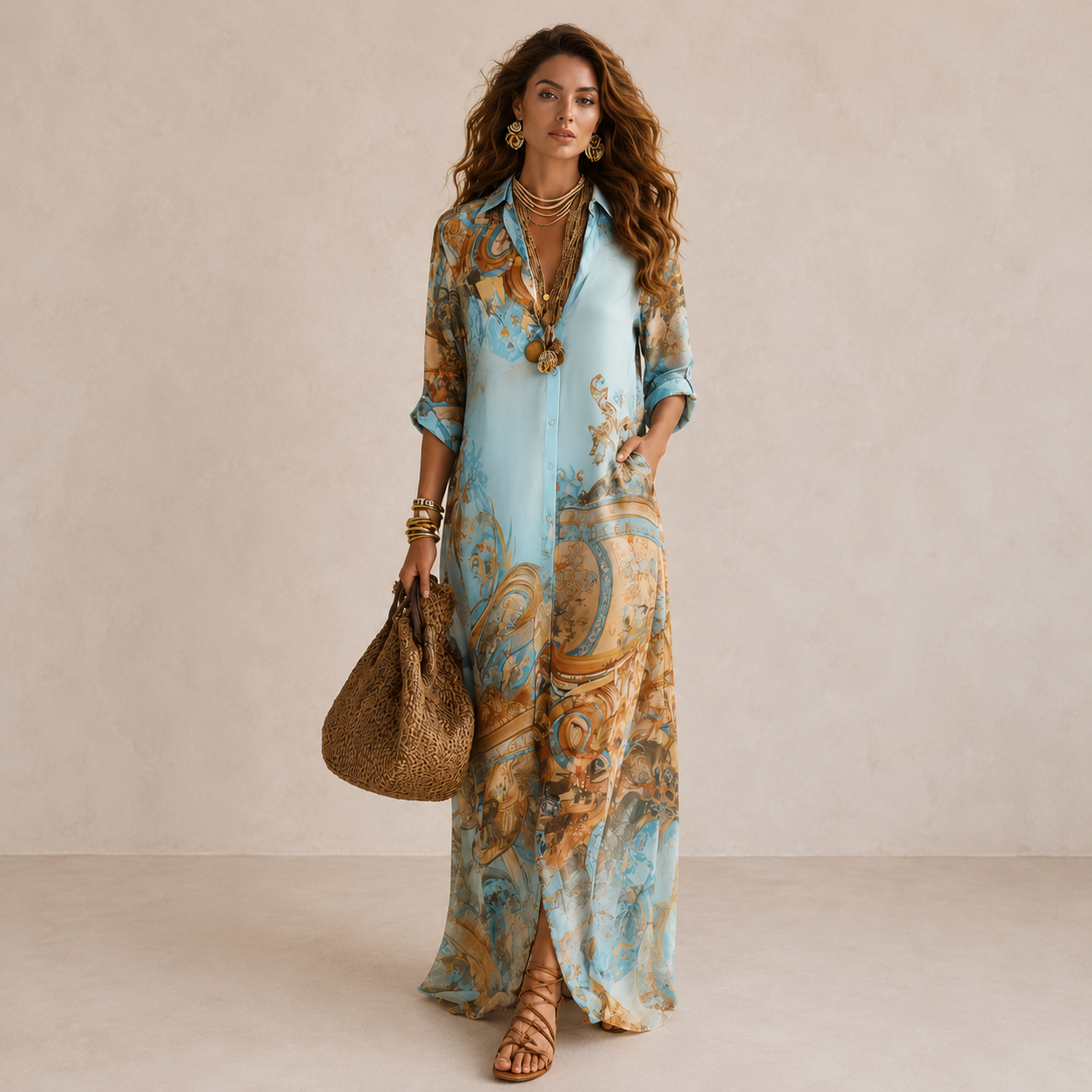 SYLWIA | Maxi kjole