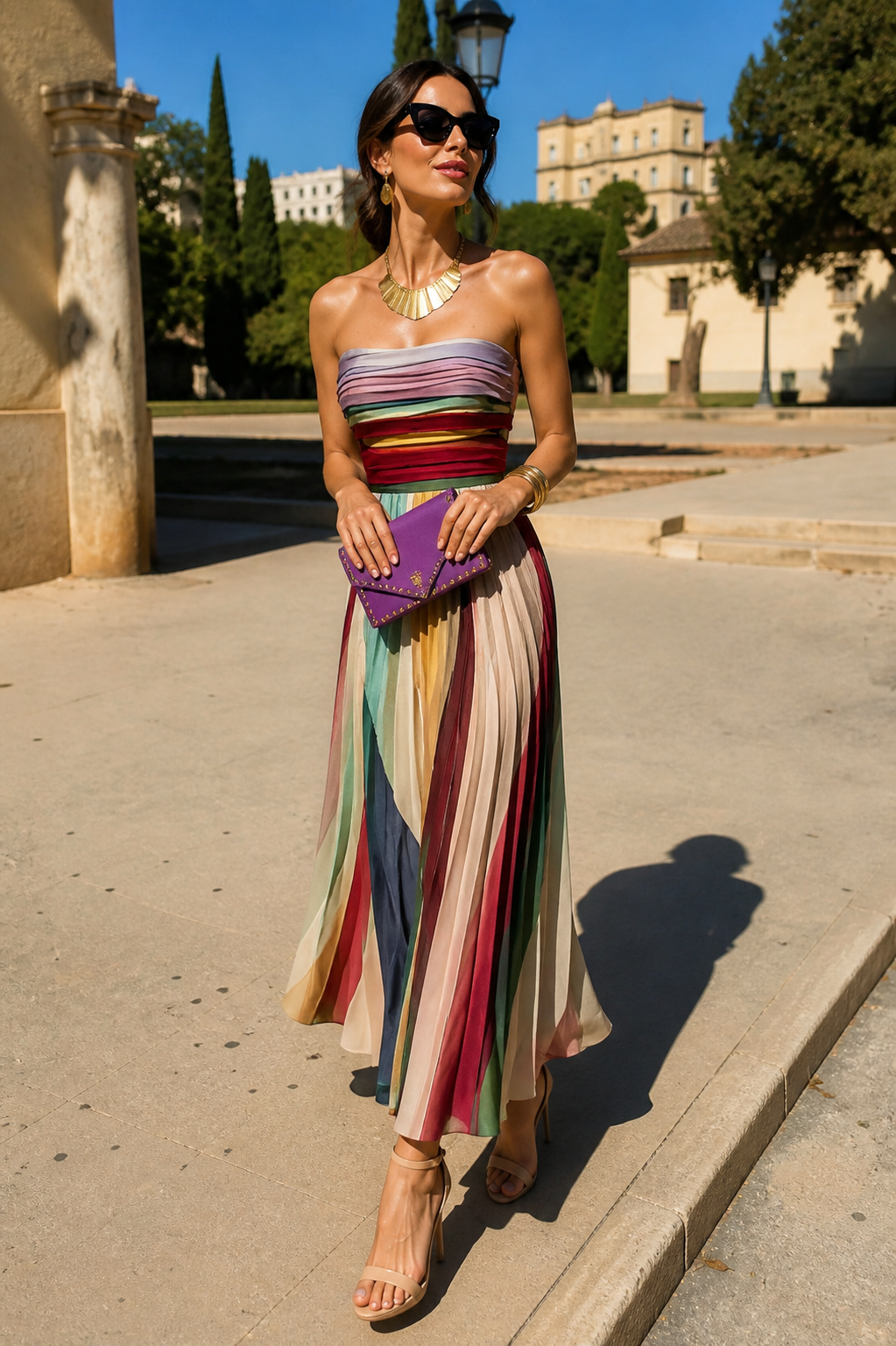 ALEXANDRA | Maxi klänning