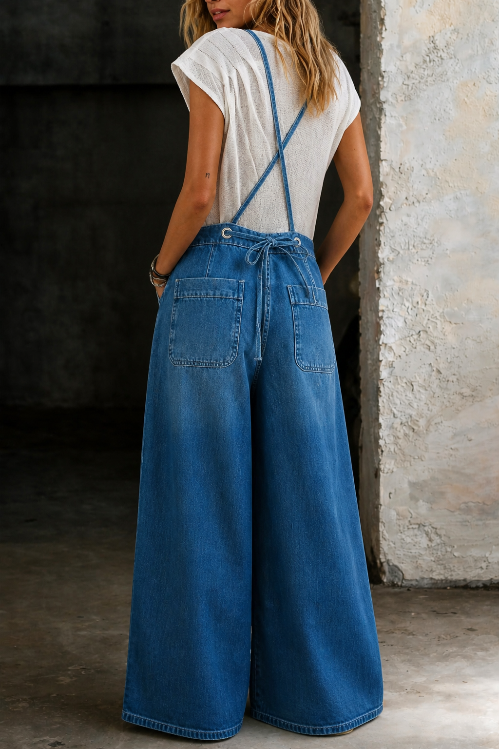 Elizabeth | Bred Ben Suspender Jumpsuit