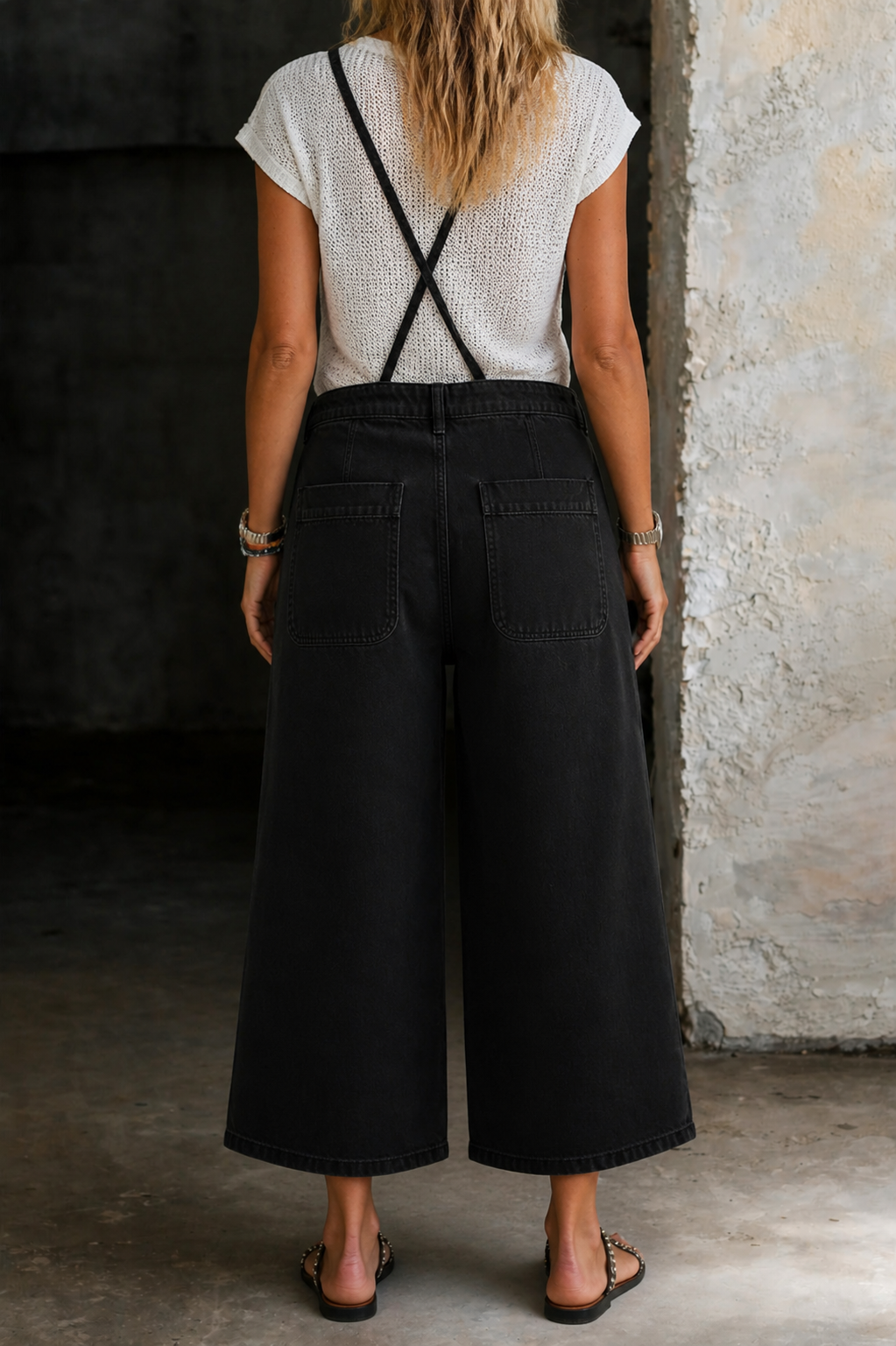 Elizabeth | Bred Ben Suspender Jumpsuit