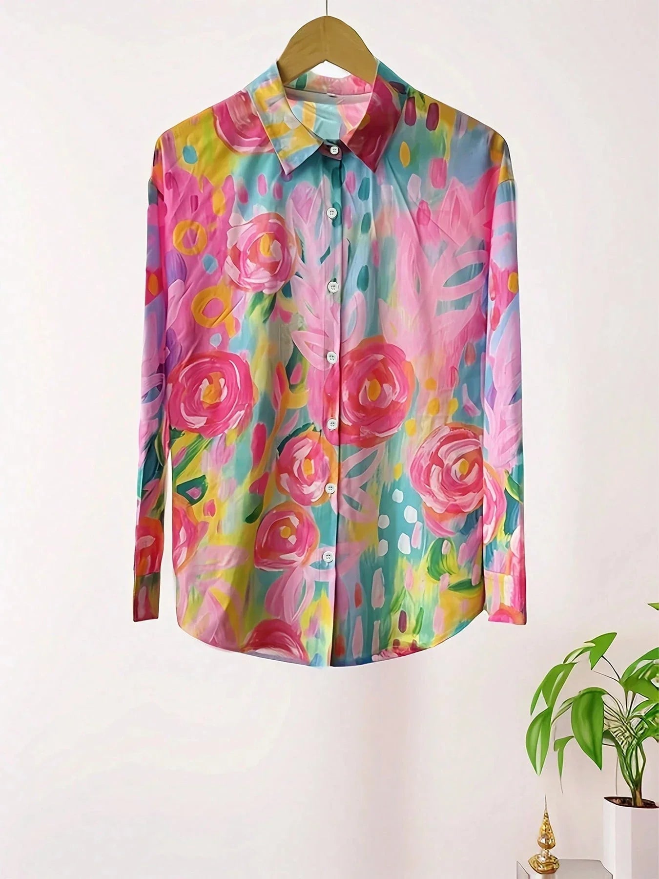 Karla™ | Blomstret skjorte