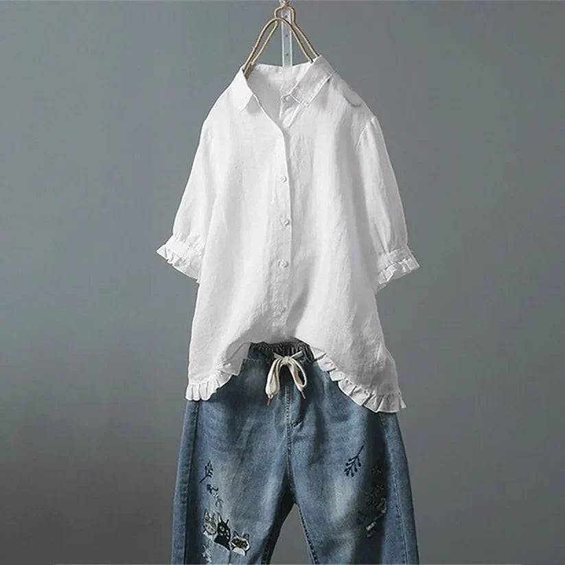 ANNA | Hverdag Ruffle Top