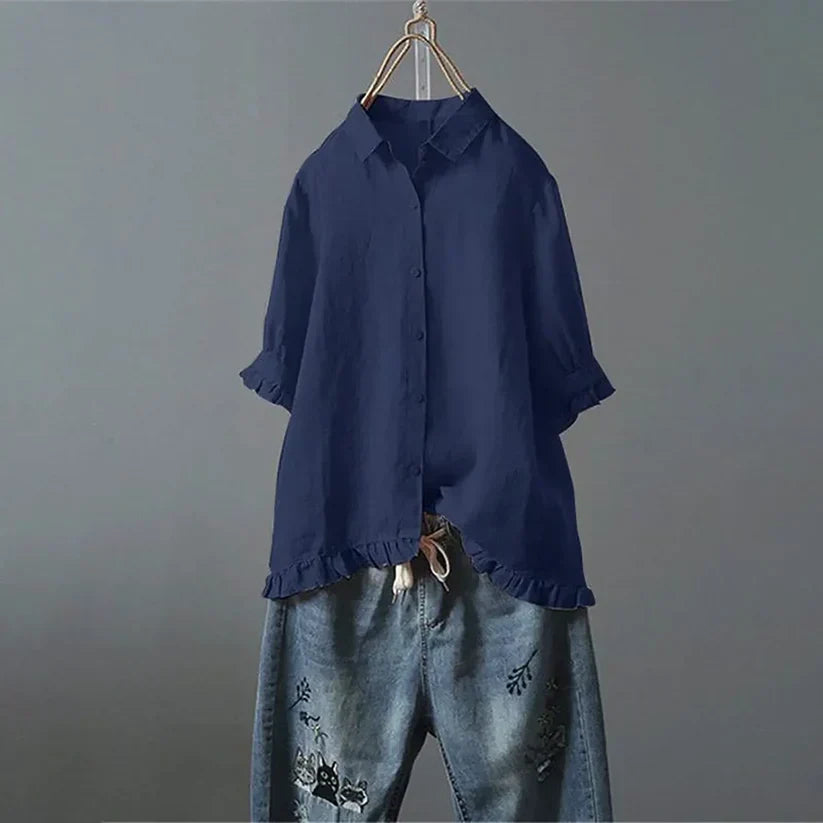 ANNA | Hverdag Ruffle Top