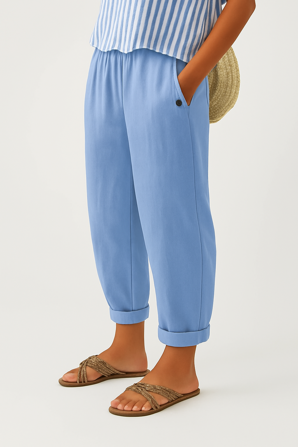 Stella | Tidlösa Linne-liknande Byxor