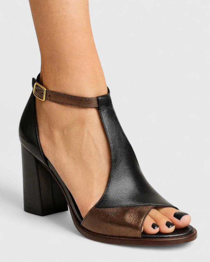 Lorenza | Sandaler med Geometrisk Klack