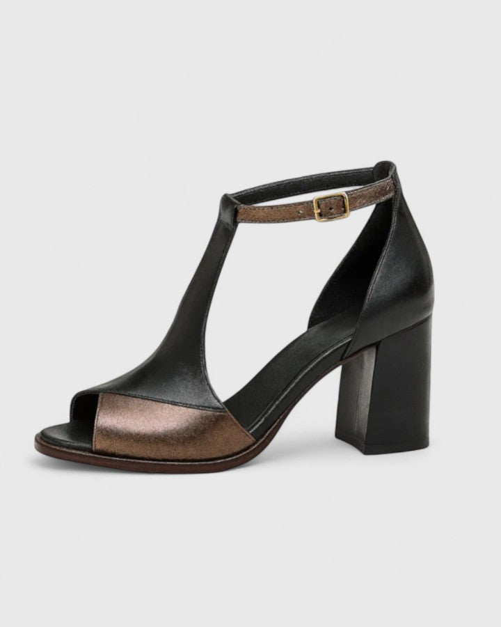 Lorenza | Sandaler med Geometrisk Hæl