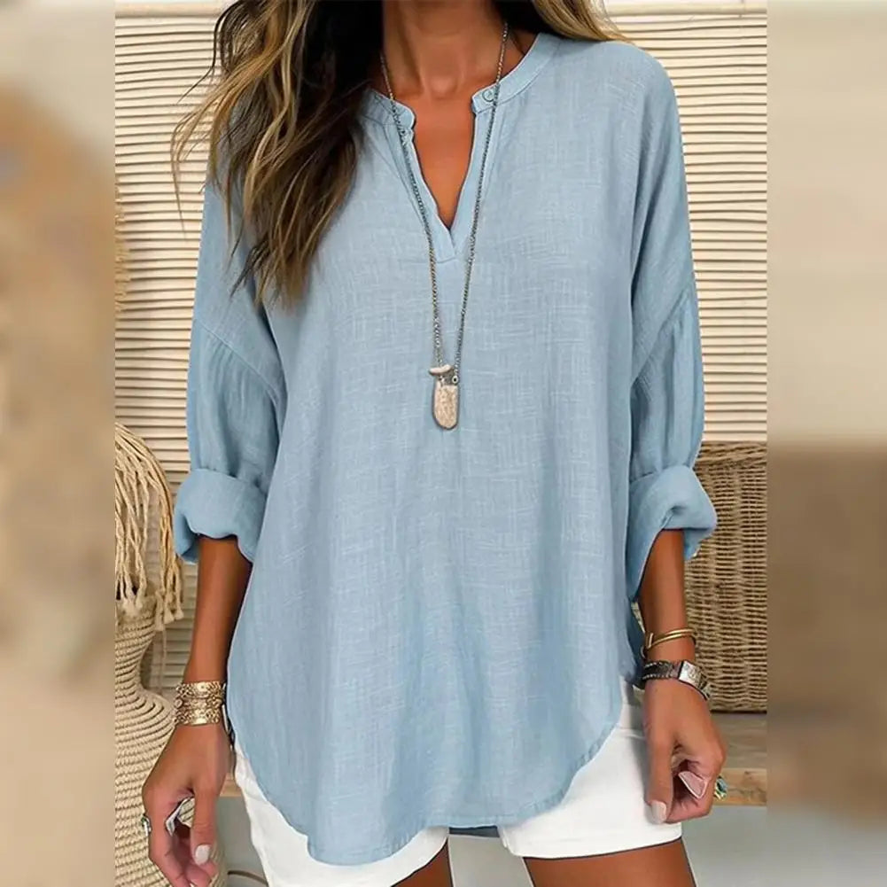 PENELOPE | Linned-look Bluse