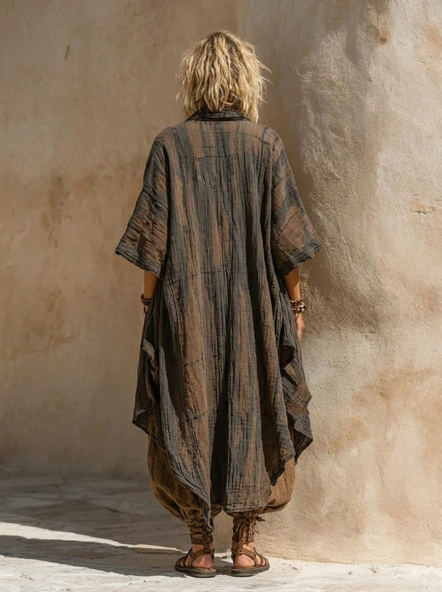Margaret | Nomadisk Boheme Kunsttryk Tre-delt Sæt Outfit