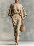 Giulia | Chic Two-Piece Set with Skirt