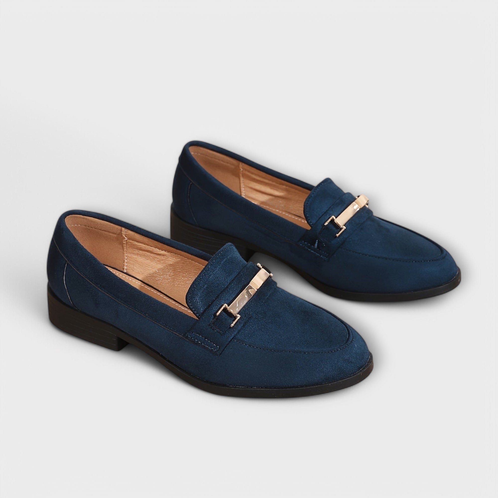 Noémie | Suede Slip-On Loafers