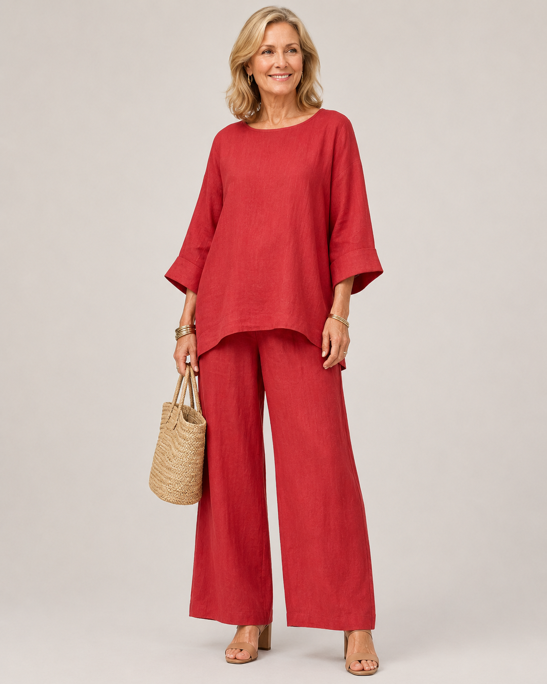 Prue | Oversized Tunika Vida Ben Byxset