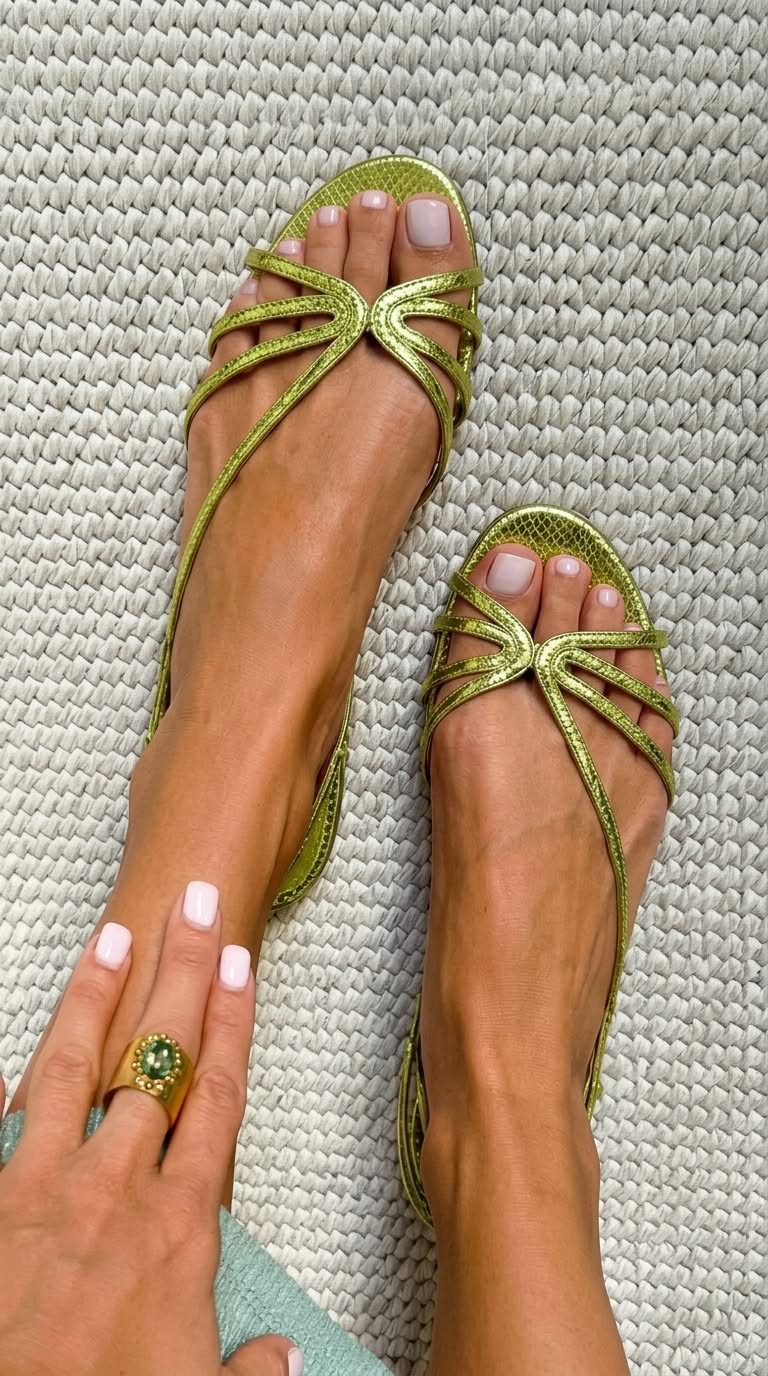 Serafina | Gyldna Sandaler Sommar Essens