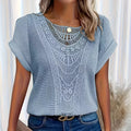 Violet | Detaljeret Strikket Top