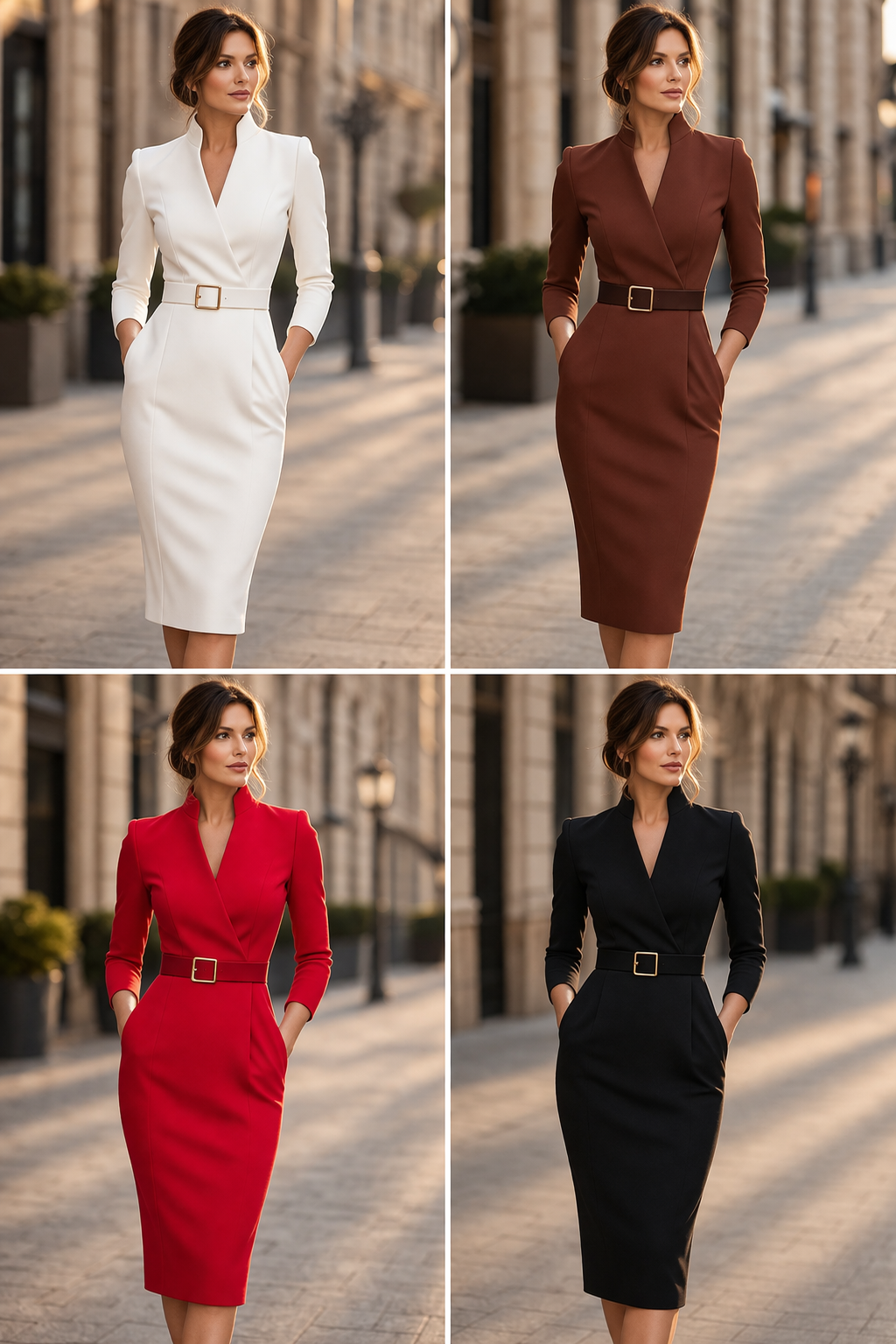 TIVARA | Elegant Midi kjole